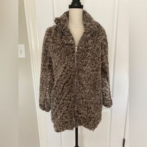 Zipper front sweater